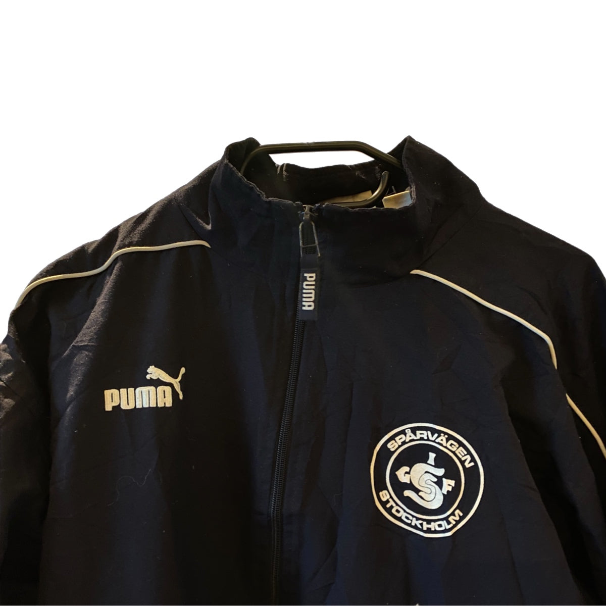 puma vereinstrainingsjacke full zip schwarz | s - LoroLocoAuthentic