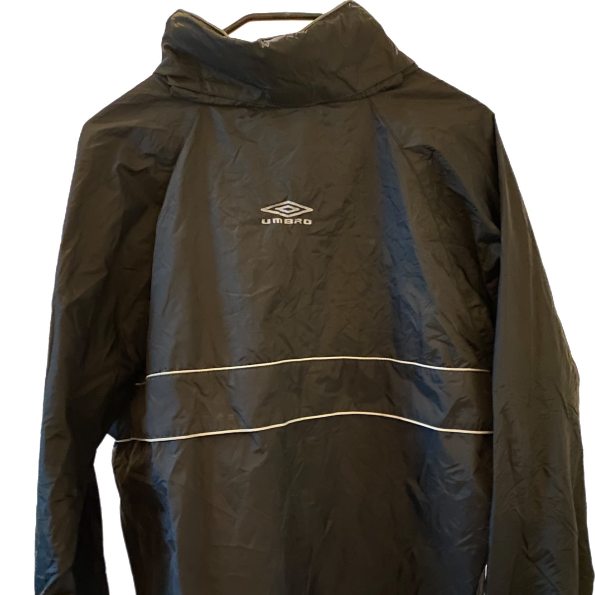 umbro trainingsjacke half zip schwarz | m - LoroLocoAuthentic