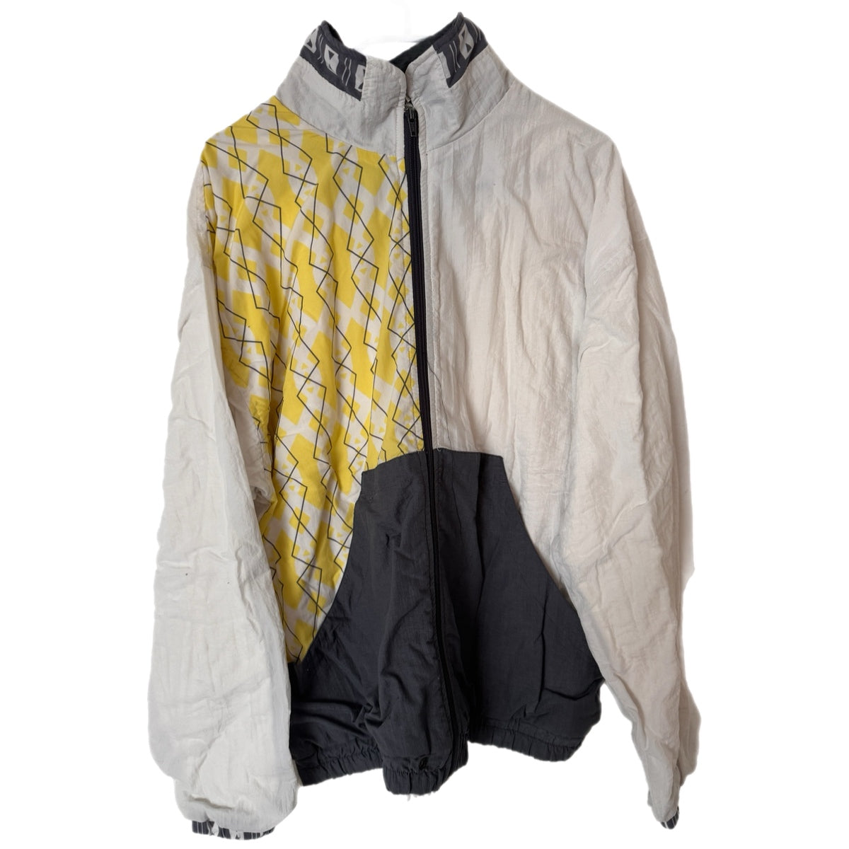 crane zip jacke weiß | m - LoroLocoAuthentic