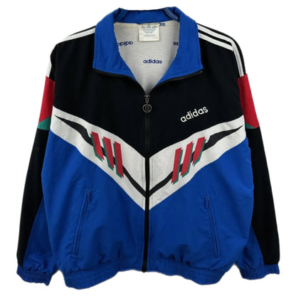 adidas trainingsjacke blau | m - LoroLocoAuthentic