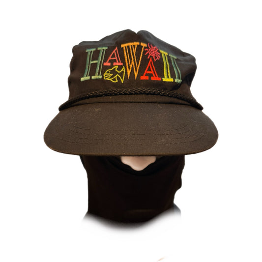 hawaii cap schwarz - LoroLocoAuthentic