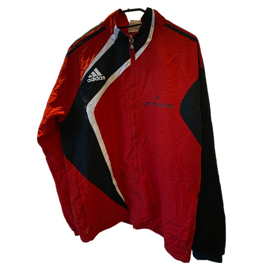 adidas trainingsjacke full zip rot | l - LoroLocoAuthentic