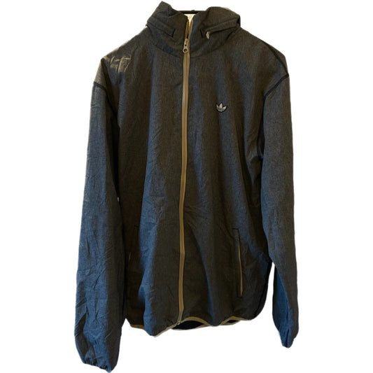 adidas trainingsjacke full zip grau | m - LoroLocoAuthentic
