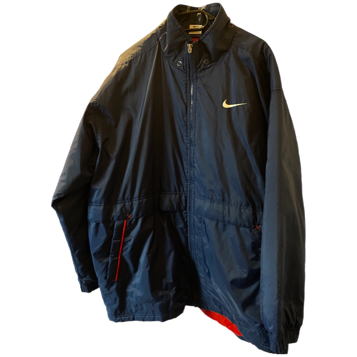 nike jacke blau, rot | l - LoroLocoAuthentic