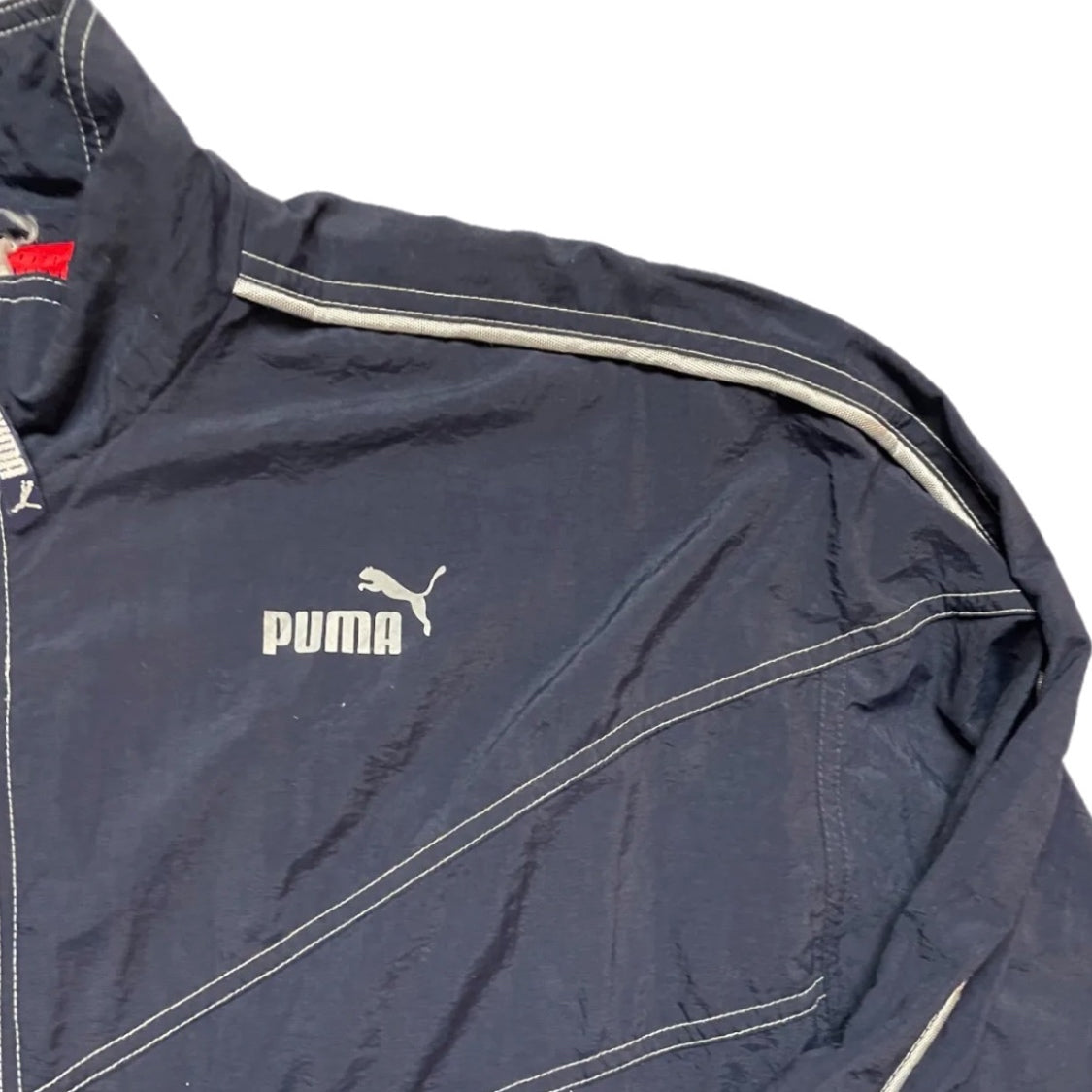 puma vintage trainingsjacke navy blue - LoroLocoAuthentic