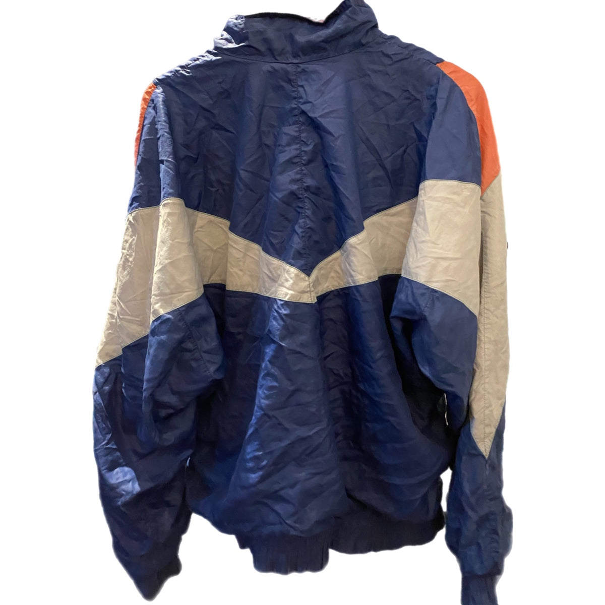 active trainingsjacke full zip blau, orange | m - LoroLocoAuthentic