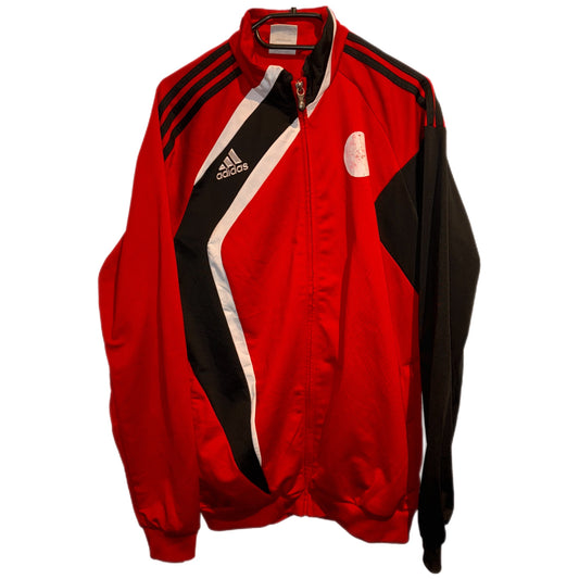 adidas trainingsjacke rot, schwarz | m