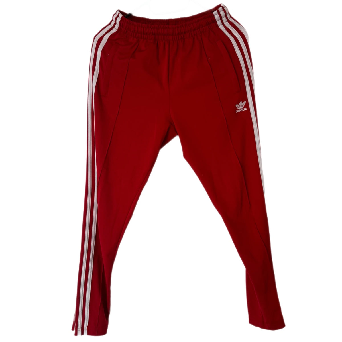 adidas trainingshose  rot | m - LoroLocoAuthentic